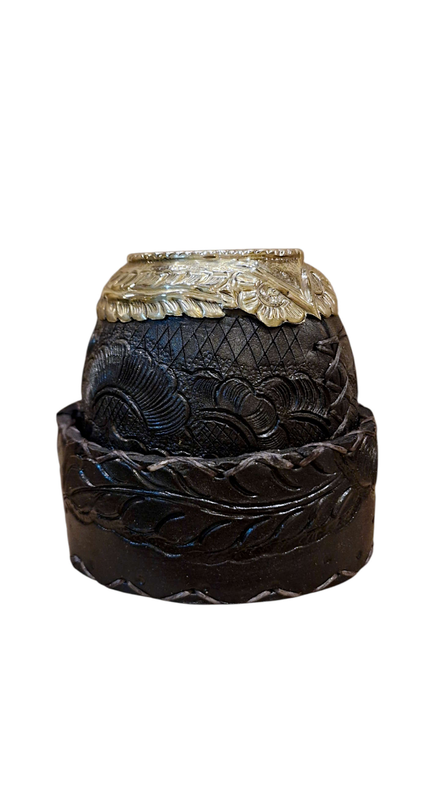 Torpedo labrado con base de cuero - Imagen 2