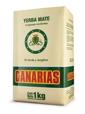 Canarias te verde y jengibre 1 Kg