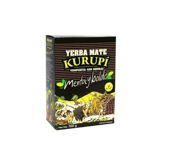 Kurupi menta y boldo 500 gramos.