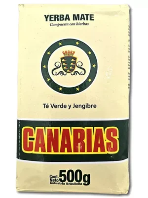 Canarias te verde y jengibre 500 gramos
