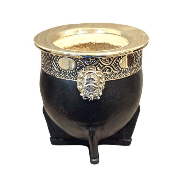 Mate imperial premium alpaca + dije escudo Nacional.